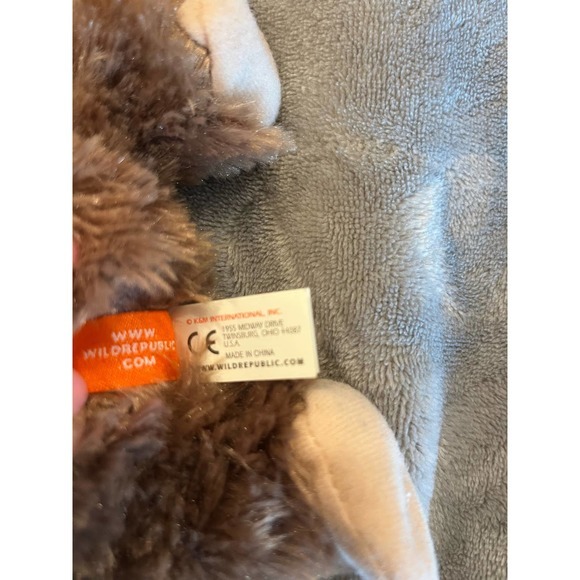 Wild Republic Sloth Plush Stuffed Animal Toy Brown Cute Soft Adorable - Picture 4 of 4